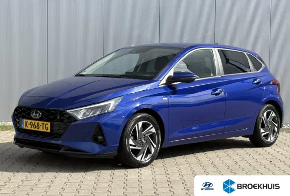 1.0 T-GDI Premium / Keyless entry / Climate control / Navigatie / Verwarmde stoelen + stuurwiel / Apple carplay/Android Auto / Trekhaak geremd 1.110 kg / | Achteruitrijcamera | Apple Carplay