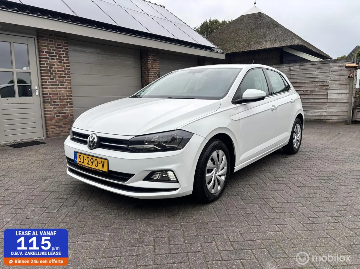 Volkswagen Polo 2018 Benzine Handgeschakeld leasen