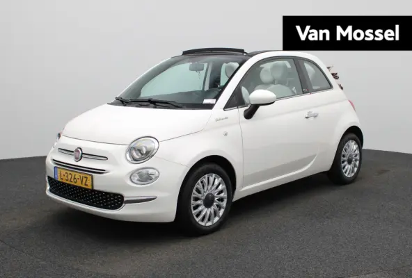 1.0 Hybrid Dolcevita | Cabrio | Parkeer sensoren | LMV | DAB | Bluetooth | Airco | Cruise control