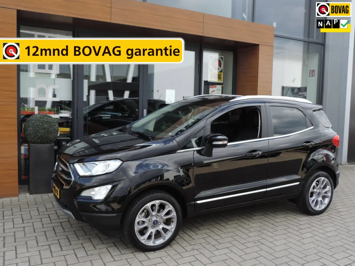 1.0-T 125PK Titanium 66.000km | Afn.th | Winterpack | Cruise | B&O | Dodehoek | CarPlay | Priv.glas | ECC | Halfleer