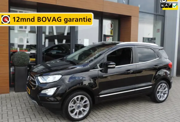 1.0-T 125PK Titanium 66.000km | Afn.th | Winterpack | Cruise | B&O | Dodehoek | CarPlay | Priv.glas | ECC | Halfleer