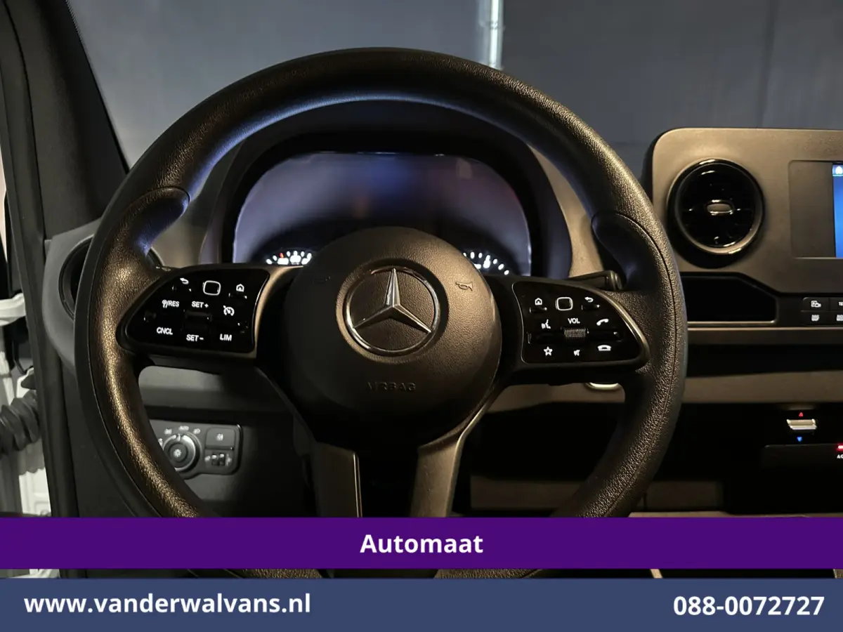 314 CDI 143pk 9G-Tronic Automaat L2H2 Euro6 Airco | Camera | Navigatie | Apple Carplay | LM Velgen Android Auto, Cruisecontrol, Bijrijdersbank