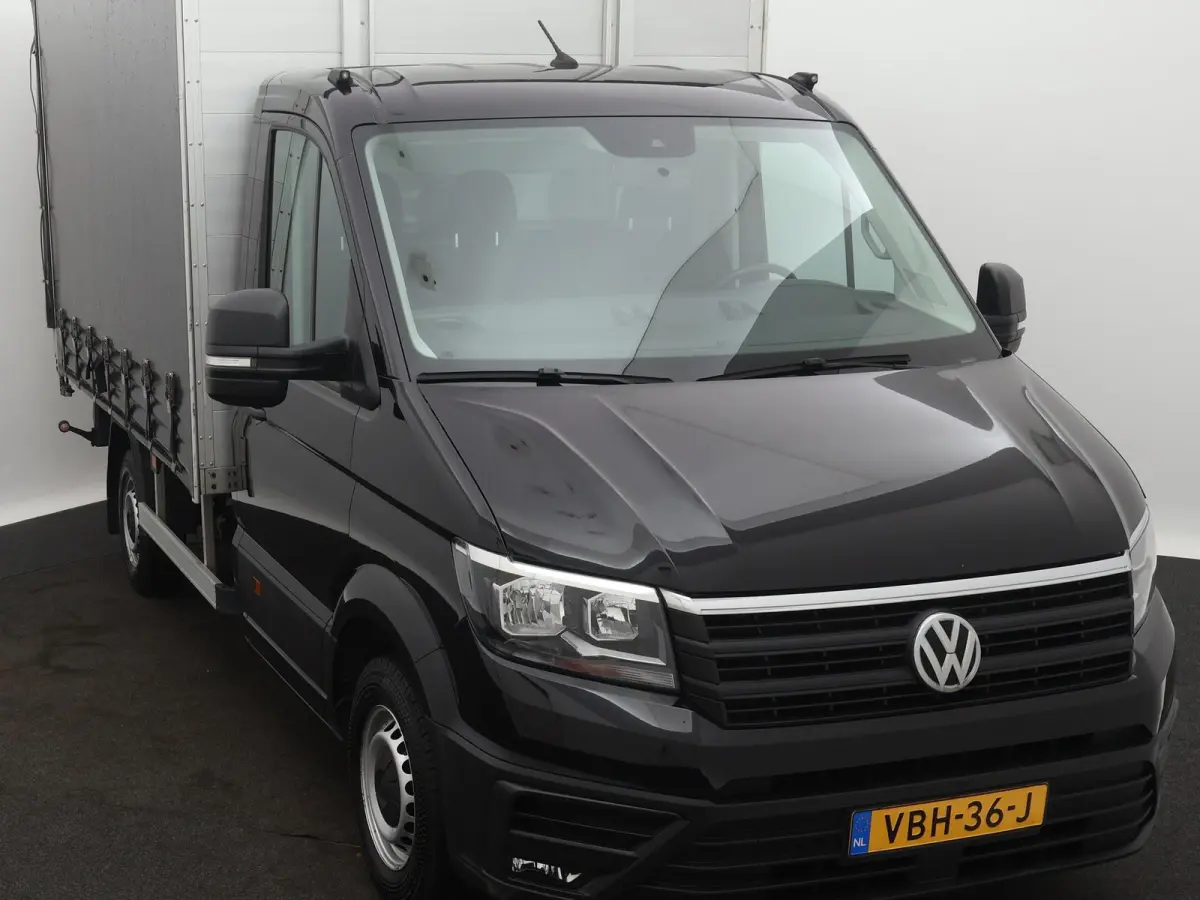 2.0 TDI L3 Comfortline 177 PK Volkswagen Crafter 35 2.0 TDI 177pk L3 | HUIF | Open laadbak met huif | Trekhaak | Cruise control |