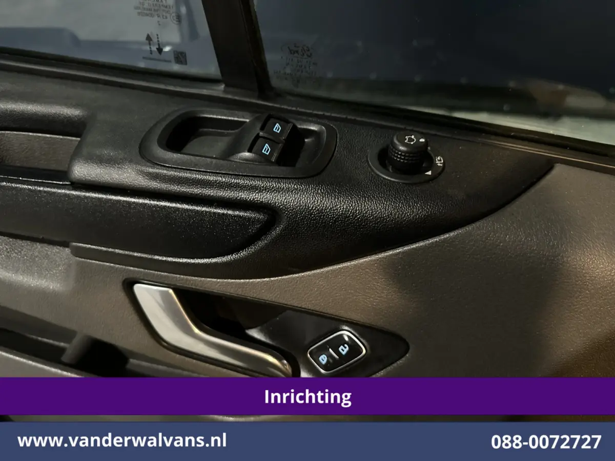 2.0 TDCI L2H1 Inrichting Euro6 Airco | Camera | Navigatie | Cruisecontrol | LED | Stoelverwarming | Parkeersensoren Bijrijdersbank, Verwarmde voorruit