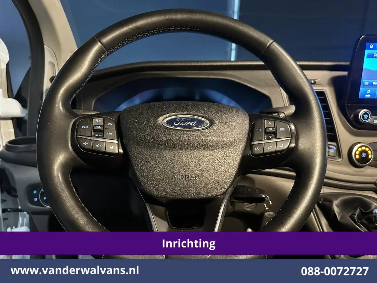 2.0 TDCI L2H1 Inrichting Euro6 Airco | Camera | Navigatie | Cruisecontrol | LED | Stoelverwarming | Parkeersensoren Bijrijdersbank, Verwarmde voorruit
