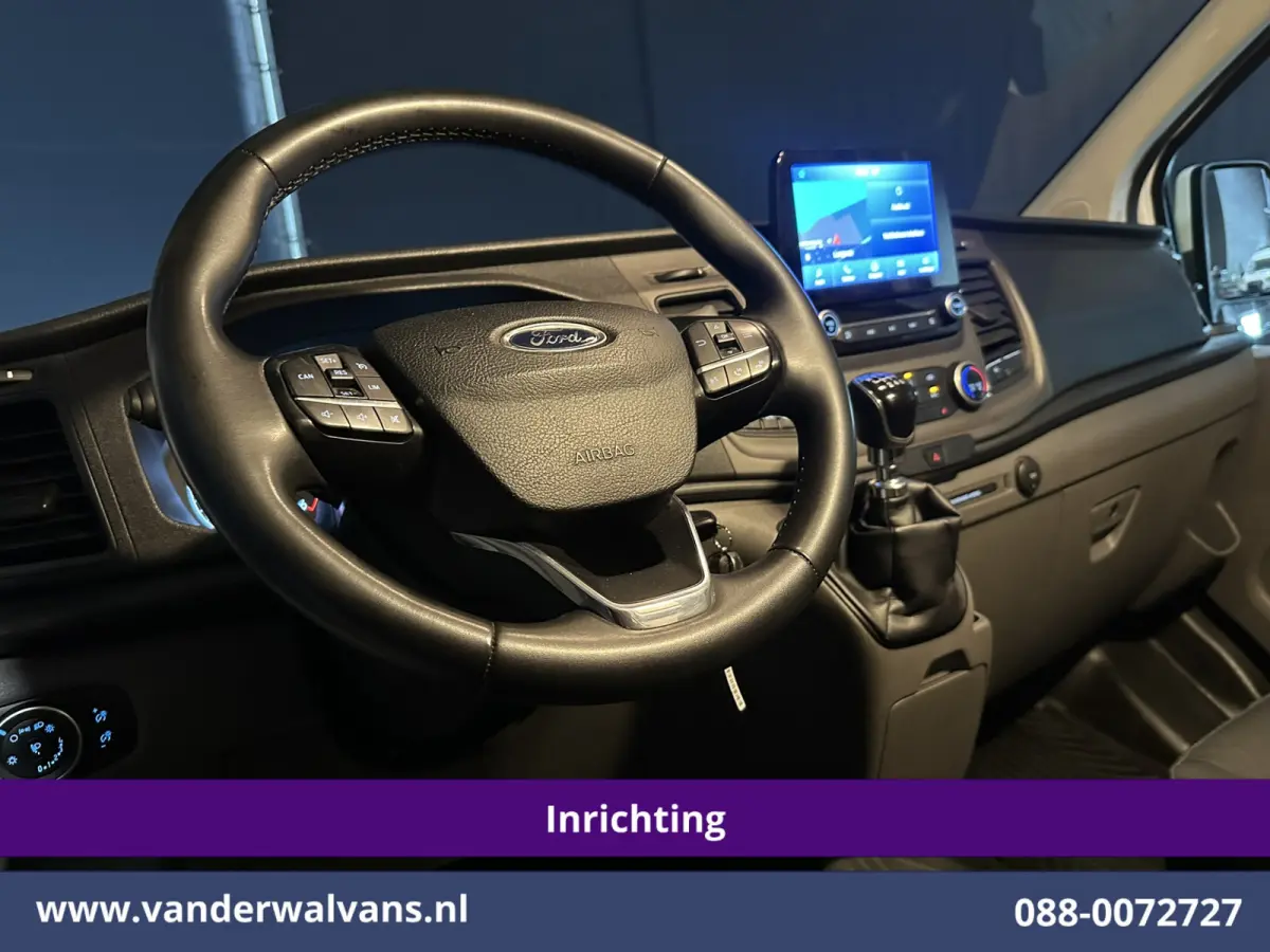 2.0 TDCI L2H1 Inrichting Euro6 Airco | Camera | Navigatie | Cruisecontrol | LED | Stoelverwarming | Parkeersensoren Bijrijdersbank, Verwarmde voorruit