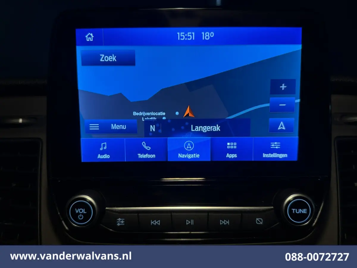 2.0 TDCI L2H1 Euro6 Airco | Camera | Navigatie | Cruisecontrol | LED | Stoelverwarming | Parkeersensoren Bijrijdersbank, Verwarmde voorruit