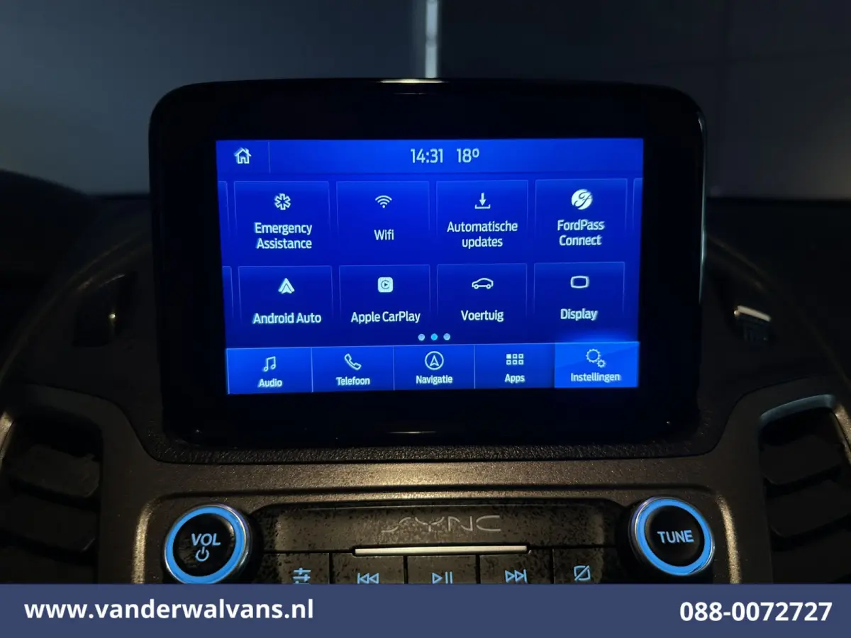 1.5 EcoBlue 120pk L2H1 Euro6 Airco | Navigatie | Camera | Stoelverwarming | Apple Carplay Android auto, verwarmde voorruit, parkeersensoren