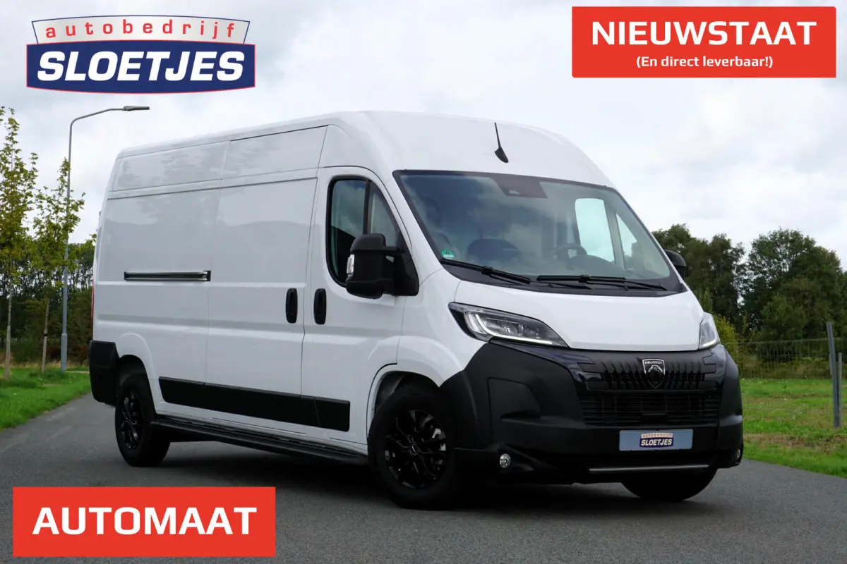 2.2 BlueHDi 140 L3H2 3.5t in Nieuwstaat |Mooie camperbasis met BPM voordeel |Automaat |Full-LED koplampen |Camera |Cruise |Navi |2e airbag |Leder stuur |Digitaal dashboard
