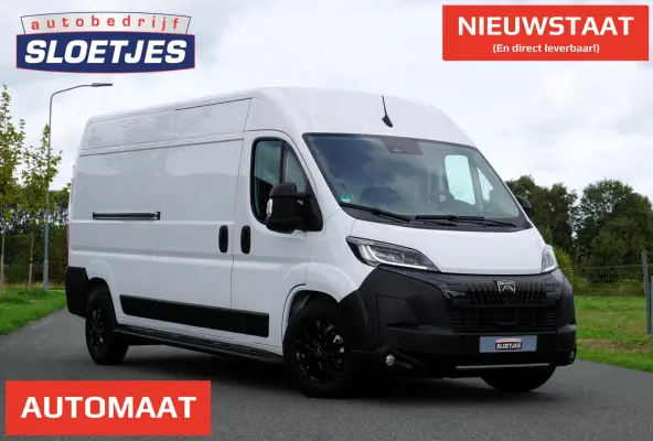 2.2 BlueHDi 140 L3H2 3.5t in Nieuwstaat |Mooie camperbasis met BPM voordeel |Automaat |Full-LED koplampen |Camera |Cruise |Navi |2e airbag |Leder stuur |Digitaal dashboard