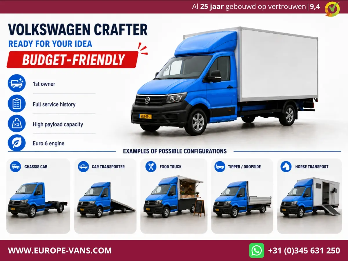35 2.0 TDI E6 Bakwagen met achterdeuren 2-Persoons 03-2021