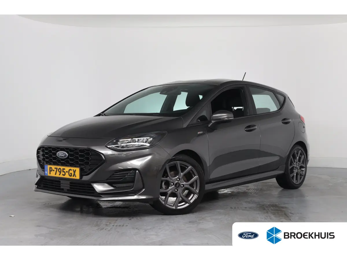 1.0 EcoBoost Hybrid ST-Line | 1e Eigenaar! | Dealer Onderhouden! | Trekhaak | Navi By App | Parkeersensoren | Cruise Control | Airco | LED | Lichtmetalen Velgen