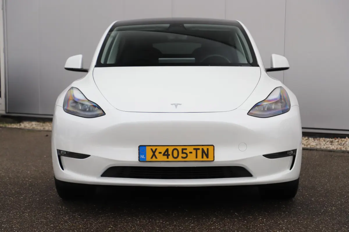 Long Range AWD 75 kWh Afneembare Trekhaak Panoramadak Full Self Driving 3 Lederen Bekleding