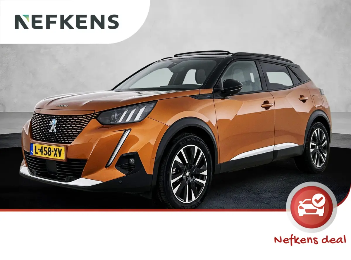EV 136pk GT Pack 50 kWh Automaat | 1ste Eigenaar | Schuif-/Kanteldak | Navigatie | Climate Control | Adaptieve Cruise Control | Camera | 18"LMV | LED | Keyless Entry/Start | Apple Carplay/An