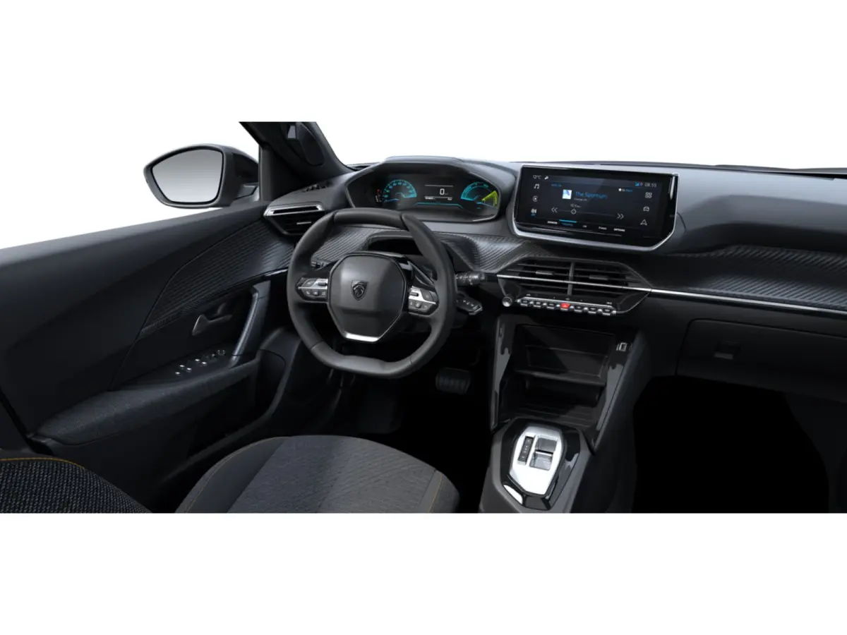 Style | Climate Control | Dashboard in zacht materiaal met carboneffect en hoogglans zwarte sierstrip | Parkeerhulp achter