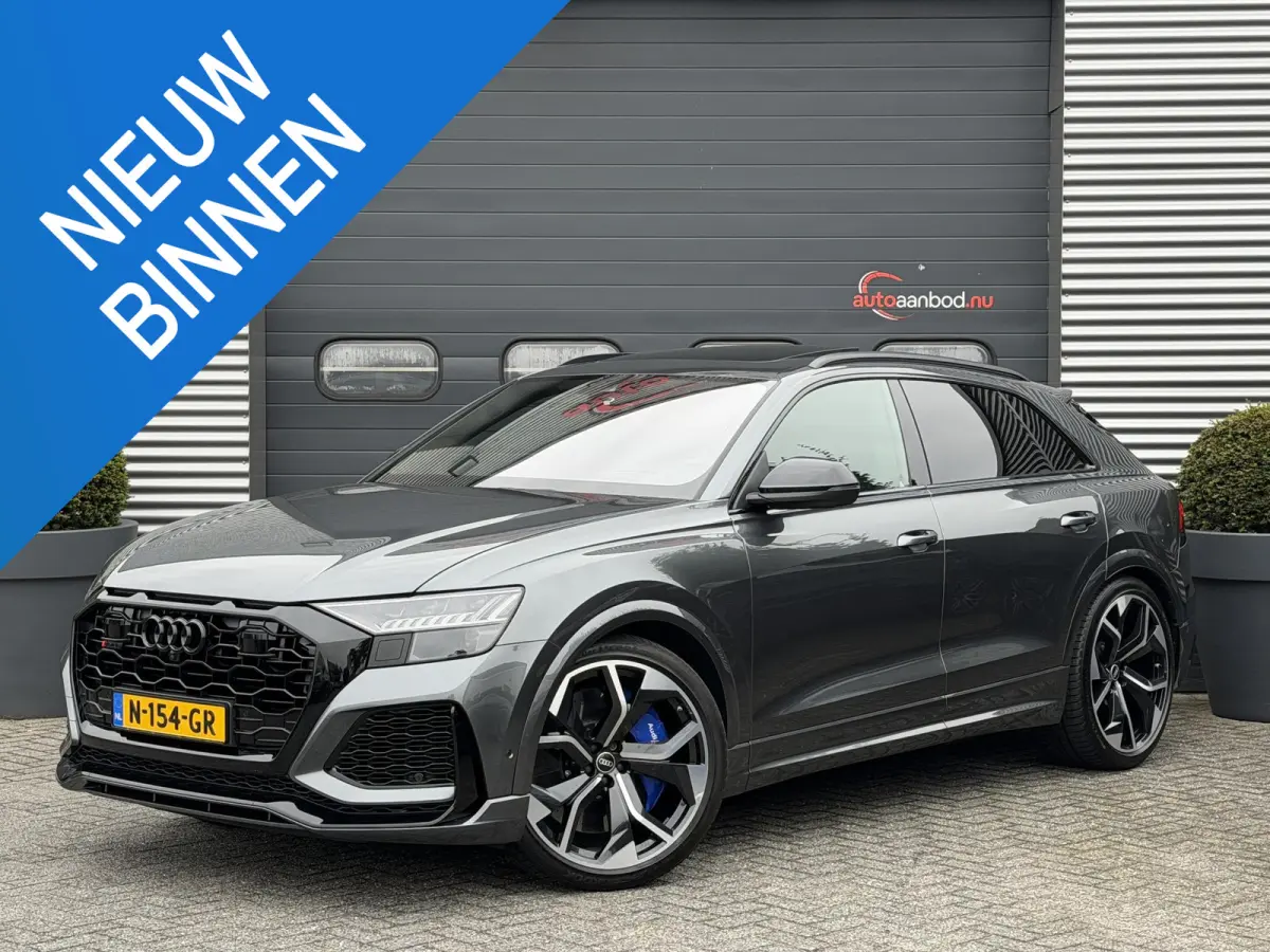 RS 4.0 TFSI RS Q8 quattro | Akrapovic | RS Dynamic | Panoramdak | Bang & Olufsen Advanced | Head-Up | 3D Camera |
