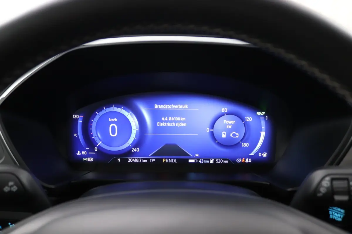 2.5 PHEV Vignale | Trekhaak | Winterpakket | Leder | Elek. Stoelen | CarPlay/Android Auto | LED | Stoelverwarming