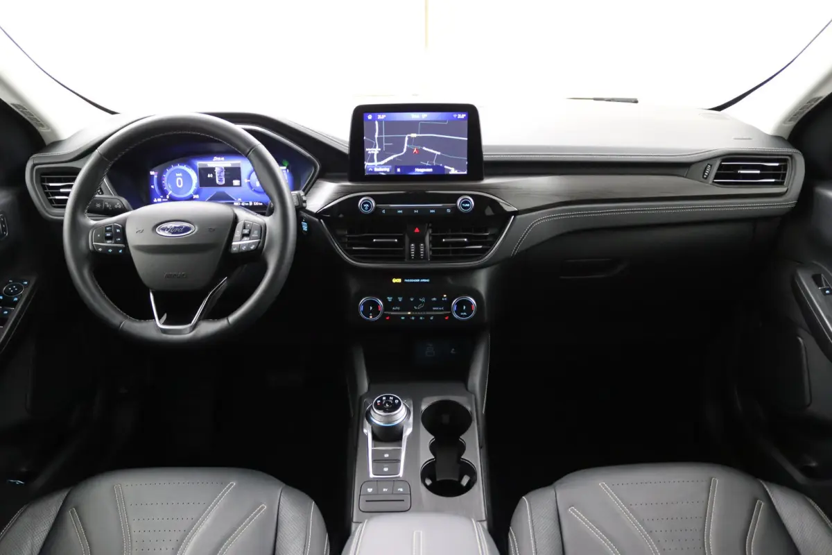 2.5 PHEV Vignale | Trekhaak | Winterpakket | Leder | Elek. Stoelen | CarPlay/Android Auto | LED | Stoelverwarming