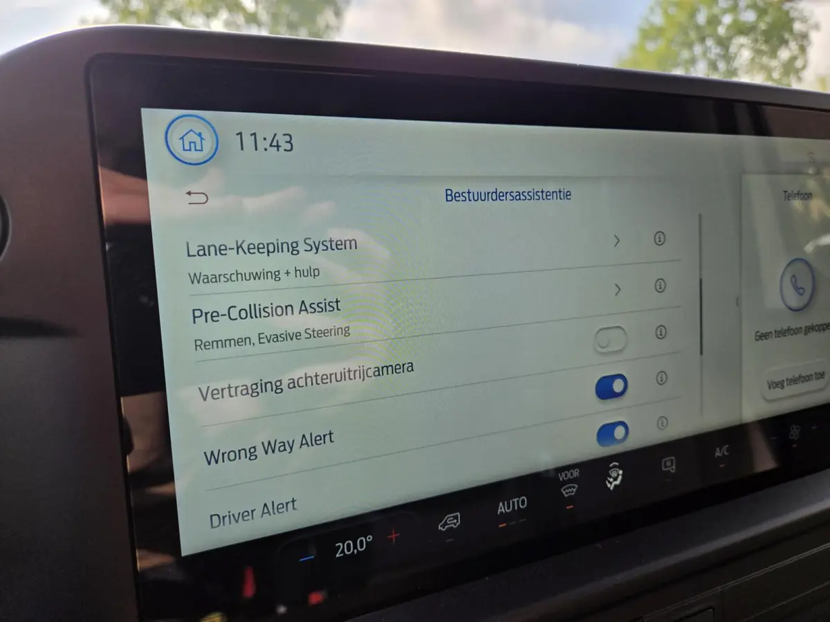 280 2.0 TDCI L1H1 Trend Automaat | 6.100 KM / Achterklep | BPM VRIJ (Ondernemers)