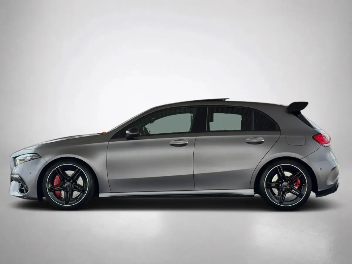 AMG 45 S 4MATIC+ (Panorama, Schaalstoelen, Performance Pack, Aero Pack, SfeerV, Burmester, Camera, StoelV)