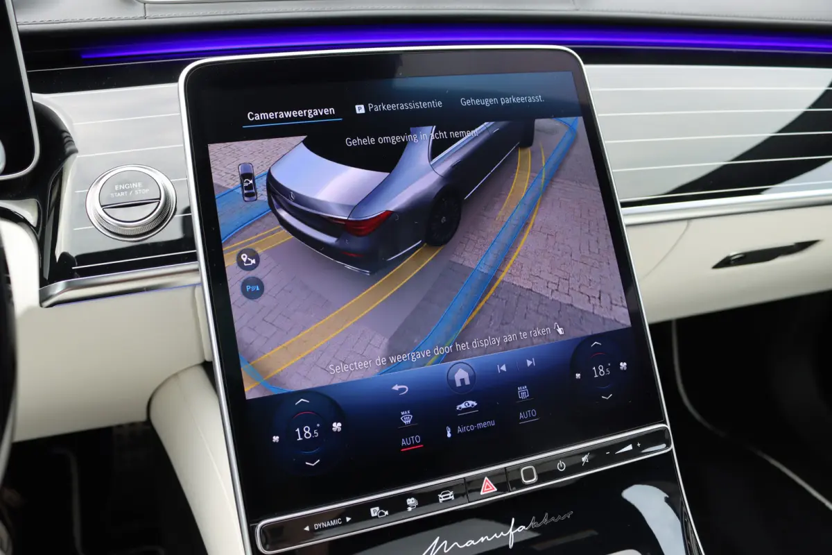 580 e 4MATIC Lang AMG Line | Manufaktur | Airmatic | Chauffeurspakket | Achterasbesturing | Augmented HUD | Distronic+ | Burmester | Exclusief Nappa Leder | 3D-Display | Vlakkenverwarming | 