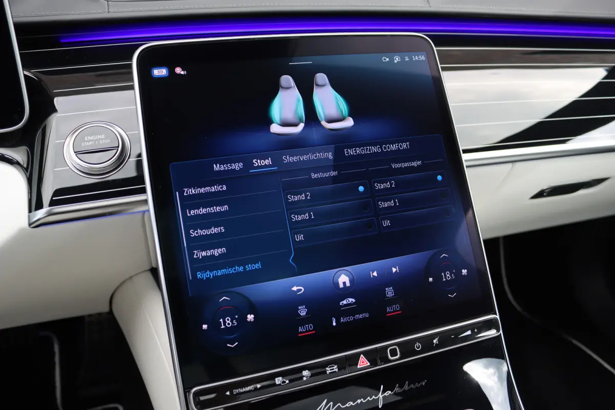580 e 4MATIC Lang AMG Line | Manufaktur | Airmatic | Chauffeurspakket | Achterasbesturing | Augmented HUD | Distronic+ | Burmester | Exclusief Nappa Leder | 3D-Display | Vlakkenverwarming | 
