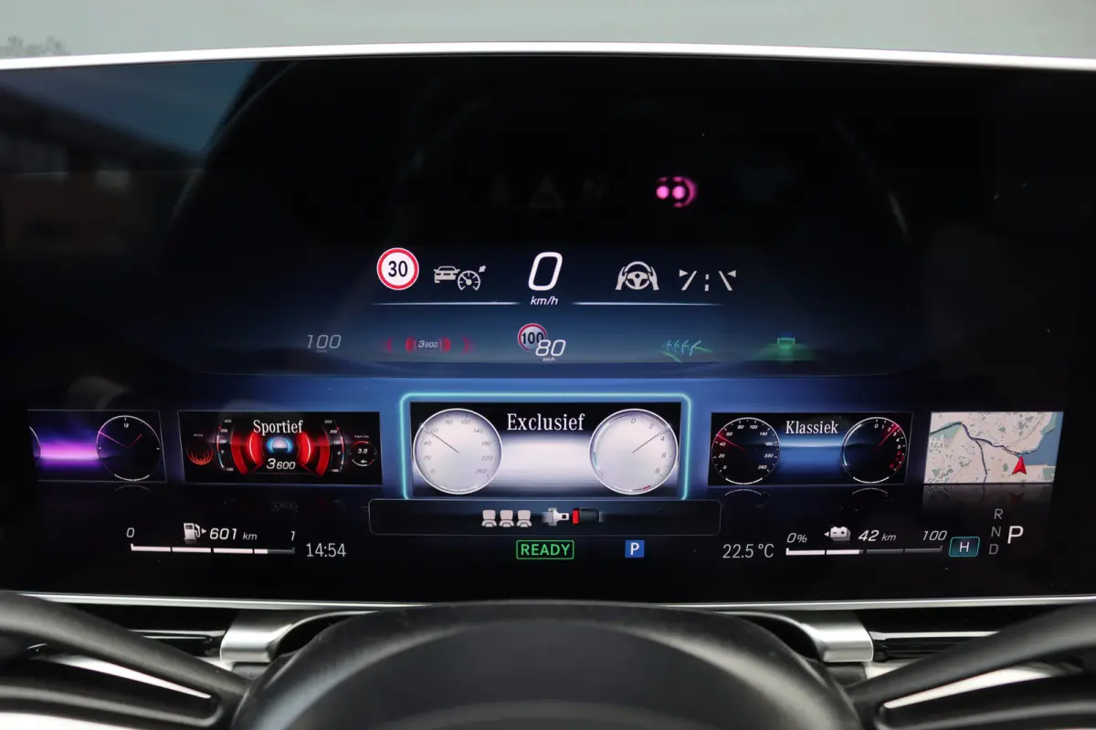 580 e 4MATIC Lang AMG Line | Manufaktur | Airmatic | Chauffeurspakket | Achterasbesturing | Augmented HUD | Distronic+ | Burmester | Exclusief Nappa Leder | 3D-Display | Vlakkenverwarming | 