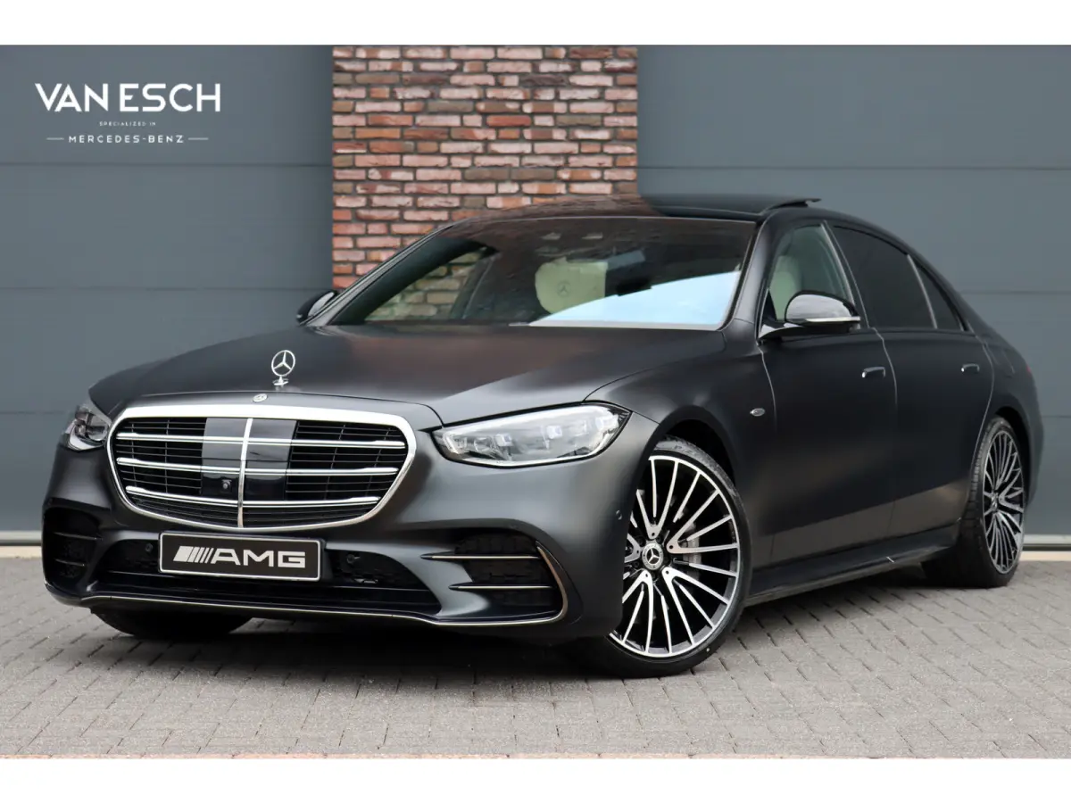 580 e 4MATIC Lang AMG Line | Manufaktur | Airmatic | Chauffeurspakket | Achterasbesturing | Augmented HUD | Distronic+ | Burmester | Exclusief Nappa Leder | 3D-Display | Vlakkenverwarming | 