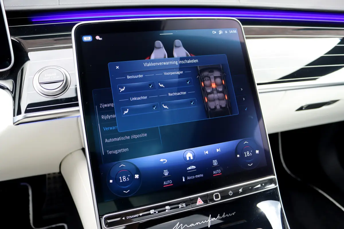 580 e 4MATIC Lang AMG Line | Manufaktur | Airmatic | Chauffeurspakket | Achterasbesturing | Augmented HUD | Distronic+ | Burmester | Exclusief Nappa Leder | 3D-Display | Vlakkenverwarming | 