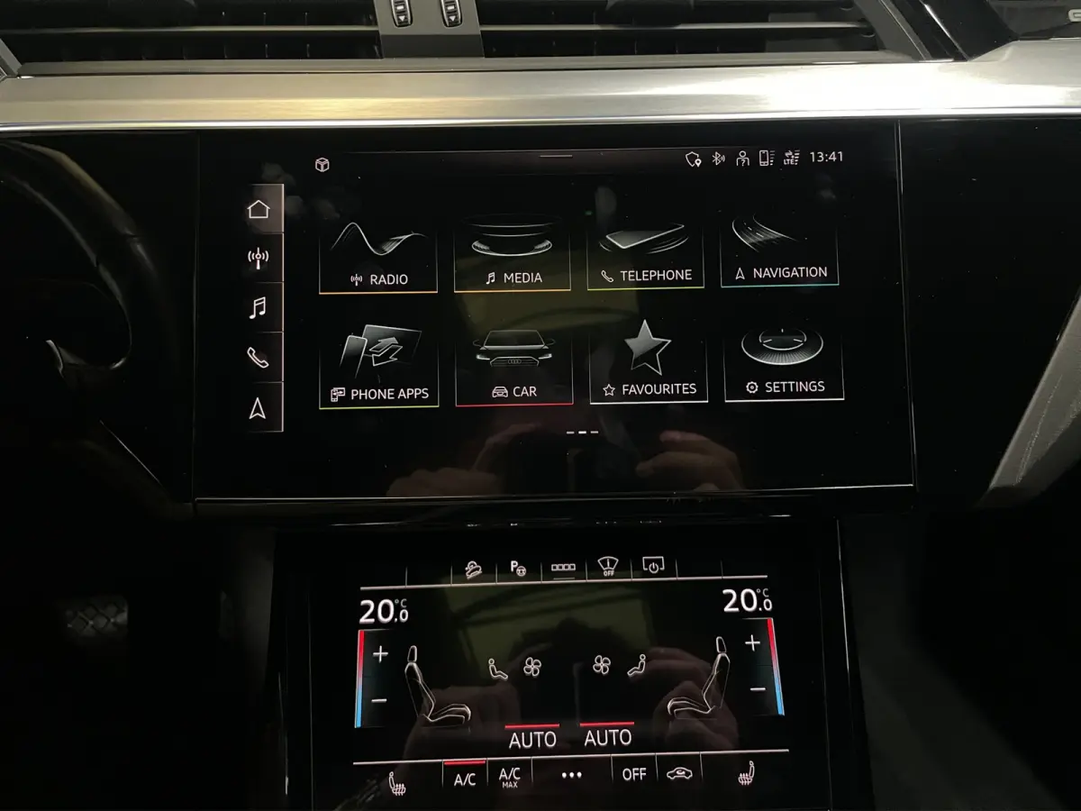50 quattro S edition 71 kWh B&O | Adaptieve cruise | Stoel- stuurverw. | Memory | Leder | 21" | Pano | Trekhaak | Headup