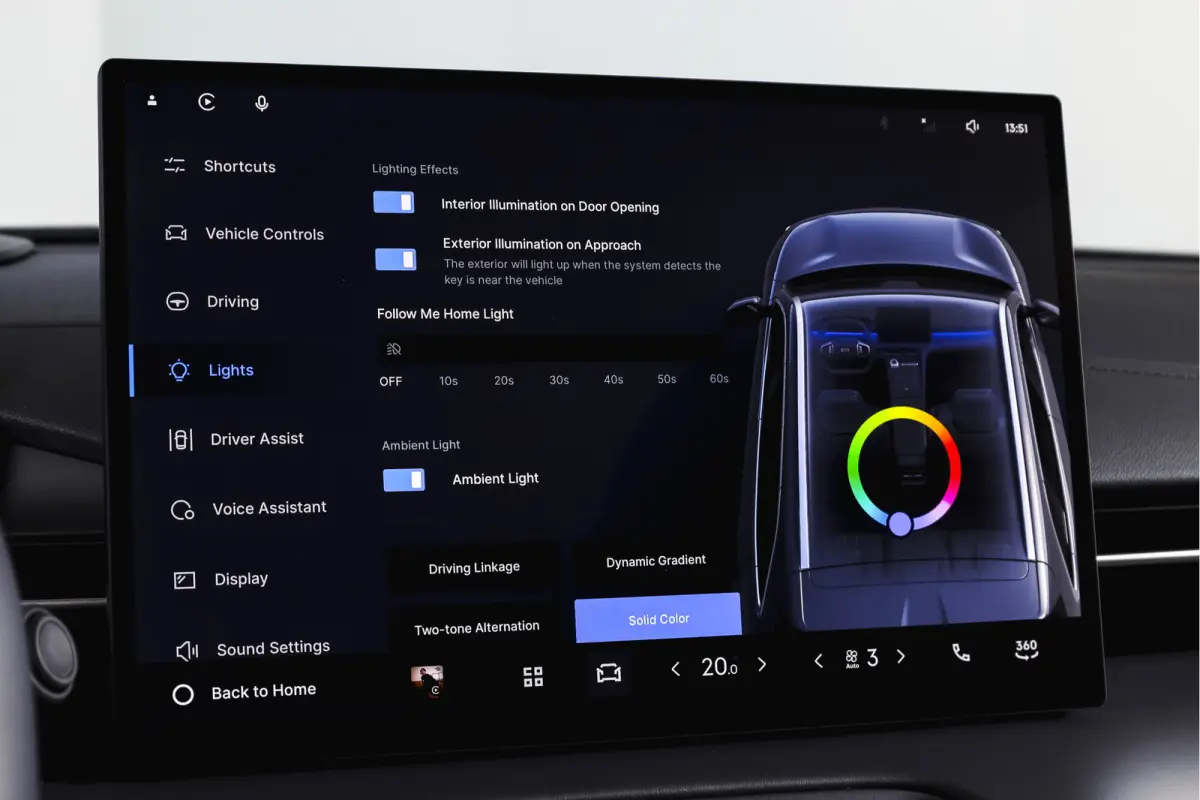 Max+ 68 kWh | S/K-Panodak | 360 Camera | V2L | Warmtepomp | HUD | Stoelverwarming & verkoeling | Massagestoelen+Memory | Elek. klep | Flyme | LM 19" | 2335