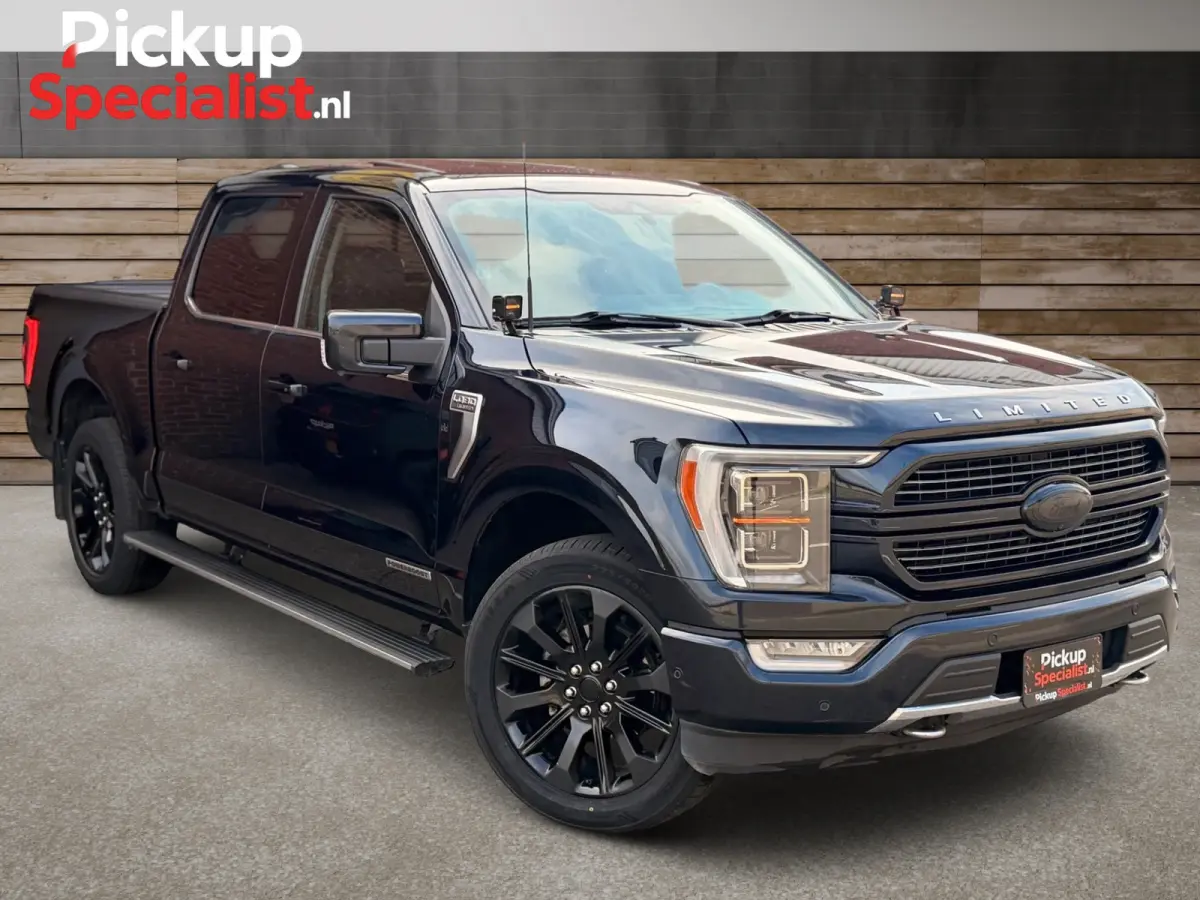 USA Ford USA F-150 Limited 430pk PowerBoost Full Hybrid SuperCrew, FULL OPTIONS , GOEDKOOPSTE NL , BLEU