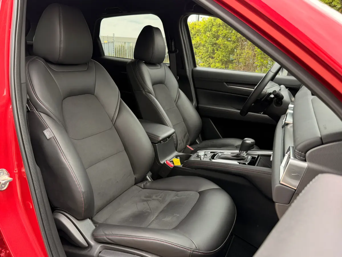 2.0 e-SkyActiv-G M Hybrid 165 Homura | NL-Auto | Adapt. Cruise | Bose Audio | Head-up | Stoel+Stuurverwarming | 360 Camera | Elektr. stoel | Keyless | Elektr. Klep