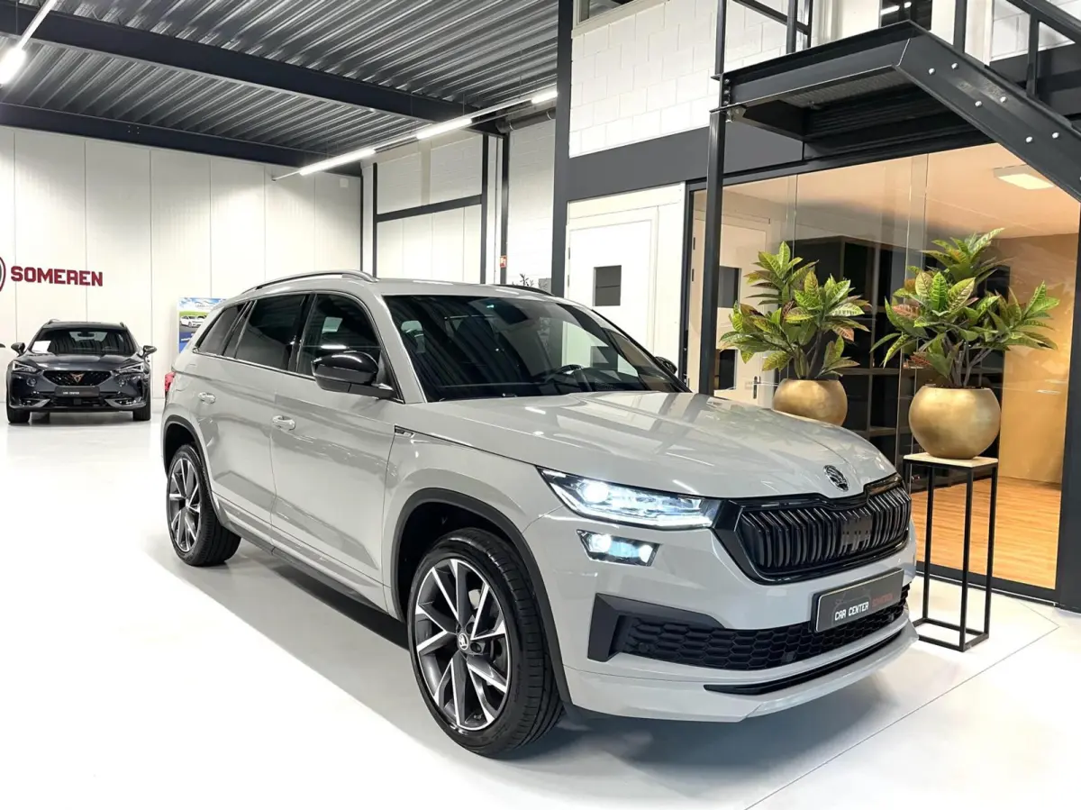 1.5 TSI Sportline 7p. Cam/ Leder/ 19”/ Memo/ Trekhaak