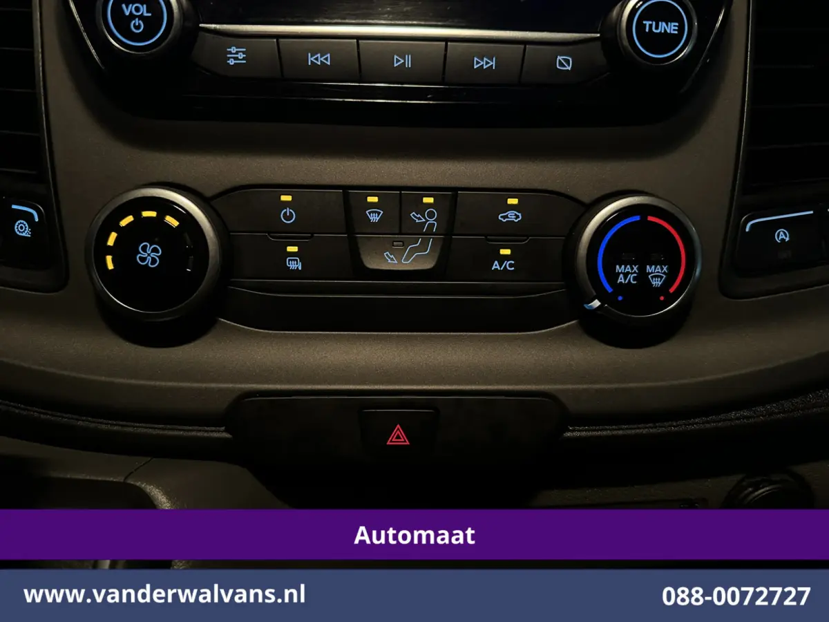 2.0 TDCI 131pk Automaat L2H2 Euro6 Airco | Navigatie | Cruisecontrol Dakdraagsysteem met Ladderhouder, Android Auto, Parkeersensoren, Bijrijdersbank