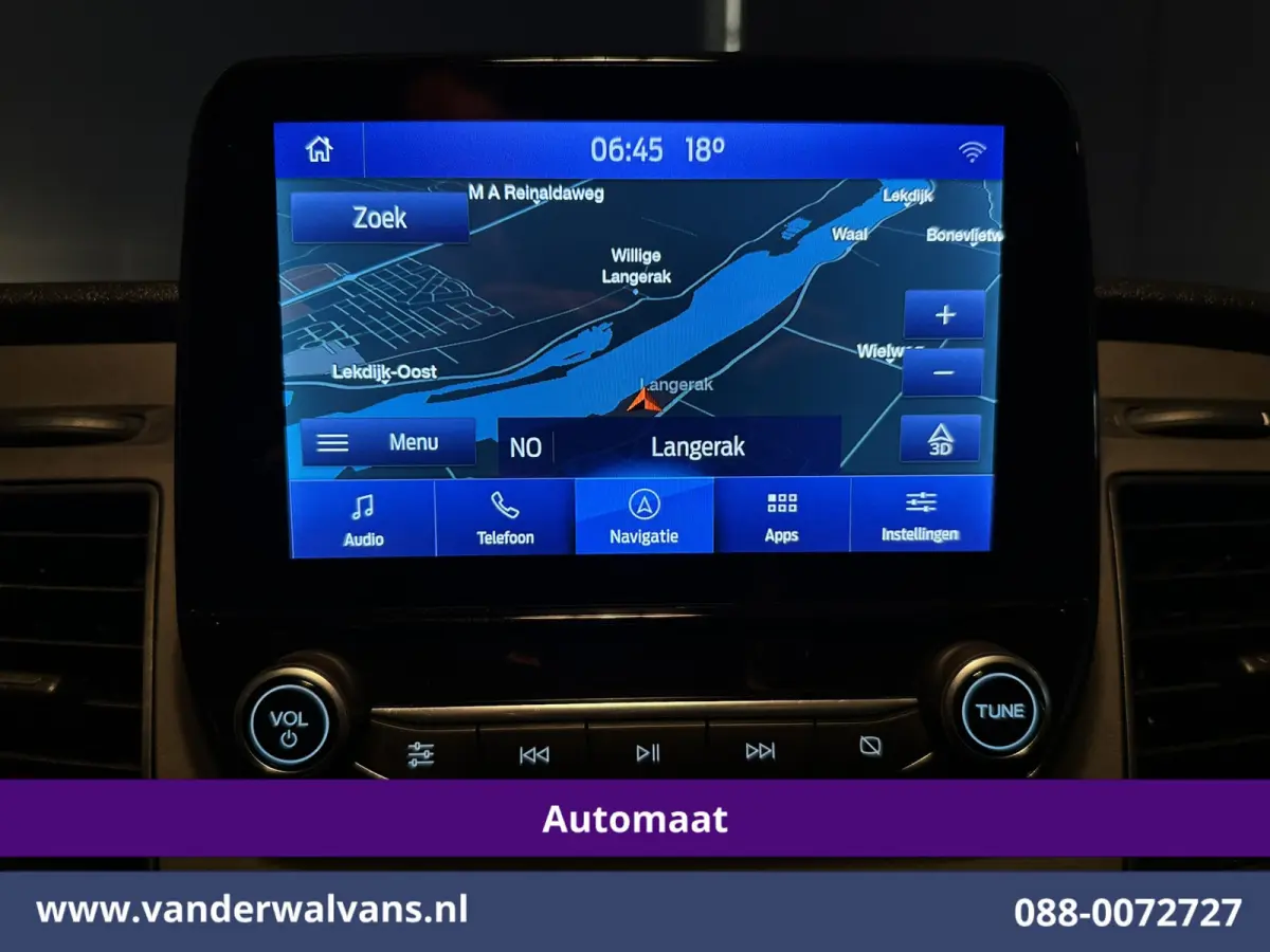 2.0 TDCI 131pk Automaat L2H2 Euro6 Airco | Navigatie | Cruisecontrol Dakdraagsysteem met Ladderhouder, Android Auto, Parkeersensoren, Bijrijdersbank