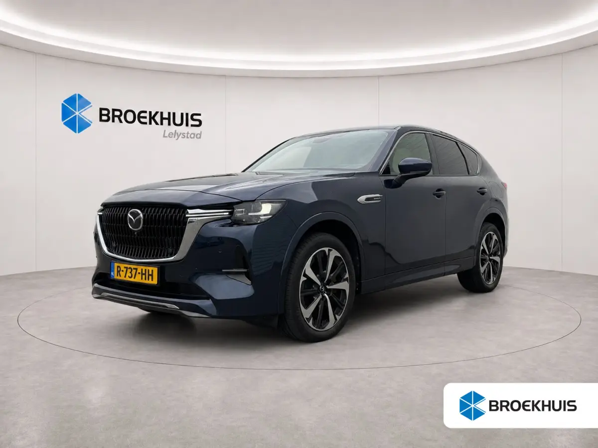 2.5 e-SKYACTIV PHEV 327PK TAKUMI AUTOMAAT SOH 93,25% / NAVI / LEDER / CLIMA / FULL-LED / PDC / 20" LMV / PANO DAK / KEYLESS / 360 CAMERA / HUD / WINTERPAKKET / ADAPT. CRUISECONTROL / 1E EIGE