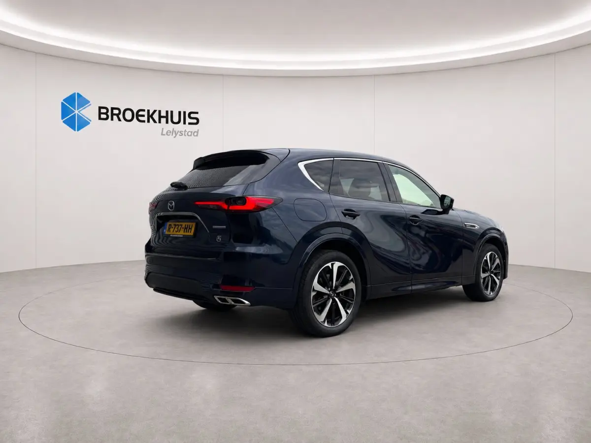 2.5 e-SKYACTIV PHEV 327PK TAKUMI AUTOMAAT SOH 93,25% / NAVI / LEDER / CLIMA / FULL-LED / PDC / 20" LMV / PANO DAK / KEYLESS / 360 CAMERA / HUD / WINTERPAKKET / ADAPT. CRUISECONTROL / 1E EIGE