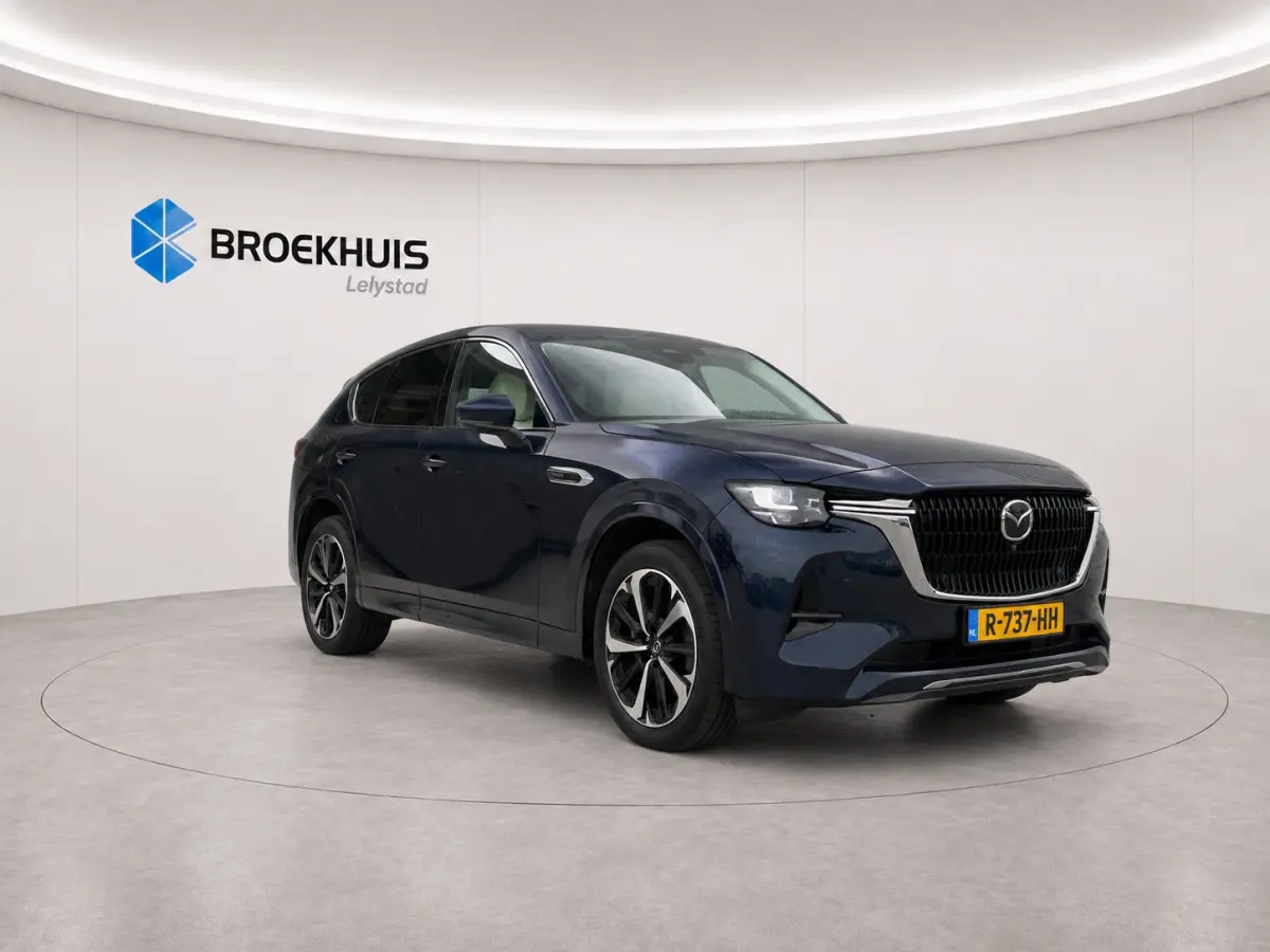 2.5 e-SKYACTIV PHEV 327PK TAKUMI AUTOMAAT SOH 93,25% / NAVI / LEDER / CLIMA / FULL-LED / PDC / 20" LMV / PANO DAK / KEYLESS / 360 CAMERA / HUD / WINTERPAKKET / ADAPT. CRUISECONTROL / 1E EIGE