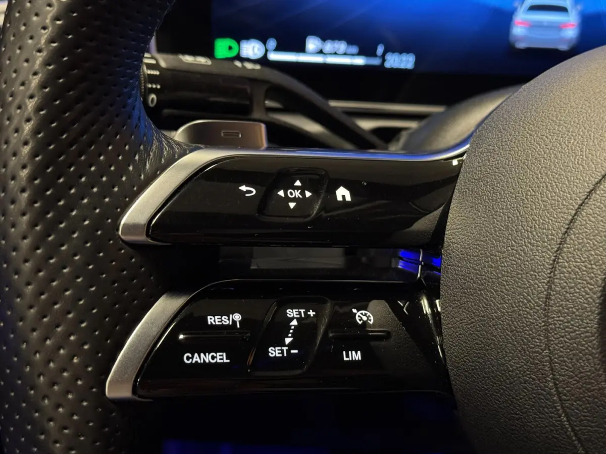 300 d AMG Line Panodak Leer Camera LED
