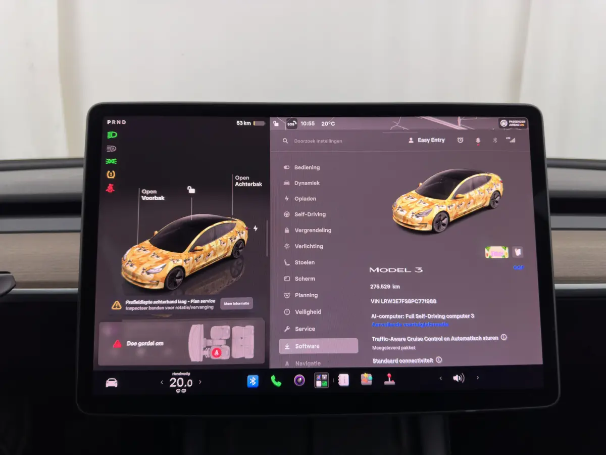 RWD 60 kWh [3-Fase-11kW] {SoH-88%} (INCL-BTW) Aut. *HEATPUMP | PANO | AUTOPILOT | LEATHER | KEYLESS | FULL-LED | MEMORY-PACK | TOPVIEW | DAB | CARPLAY | DIGI-COCKPIT | LANE-ASSIST | HEATED-C