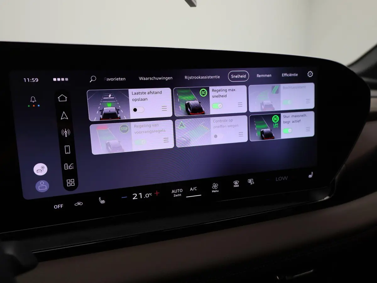 edition performance 100 kWh | Adaptive cruise control | 360 graden camera | Dodehoekdetectie | Geheugen best.stoel | Stuurverwarming | MMI-bijrijdersscherm | Matrix-functie | Warmtepomp | Au
