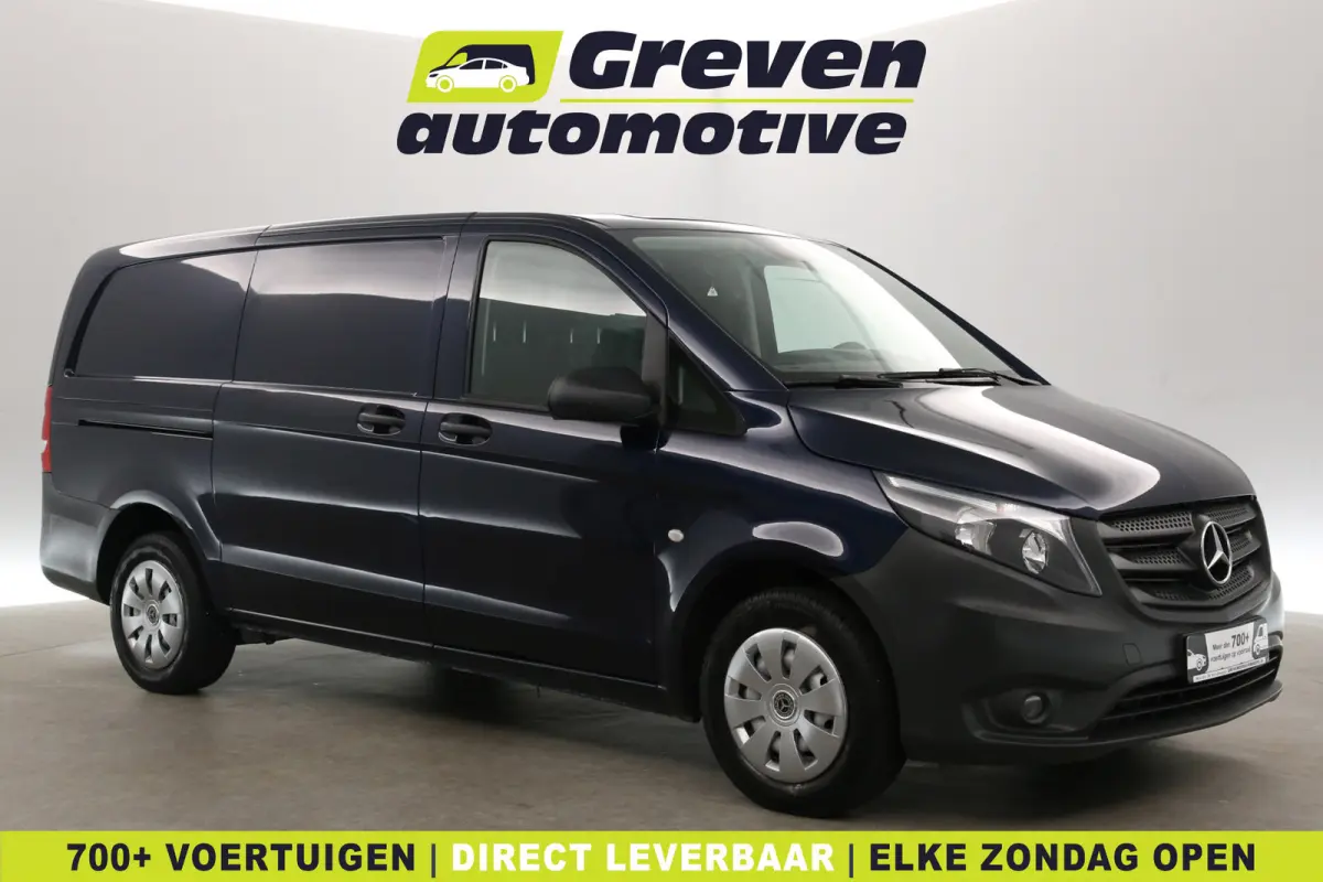 114 CDI Lang | Automaat | Airco | Cruise | 3 Zits | Trekhaak | Camera | Carplay | Navi