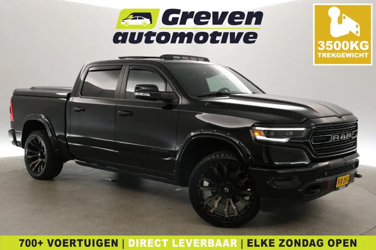 1500 HEMI 5.7 V8 4×4 Limited | Luchtvering | 22'' Fuel | Widebody | H/K | Pano | Carplay | Trekhaak
