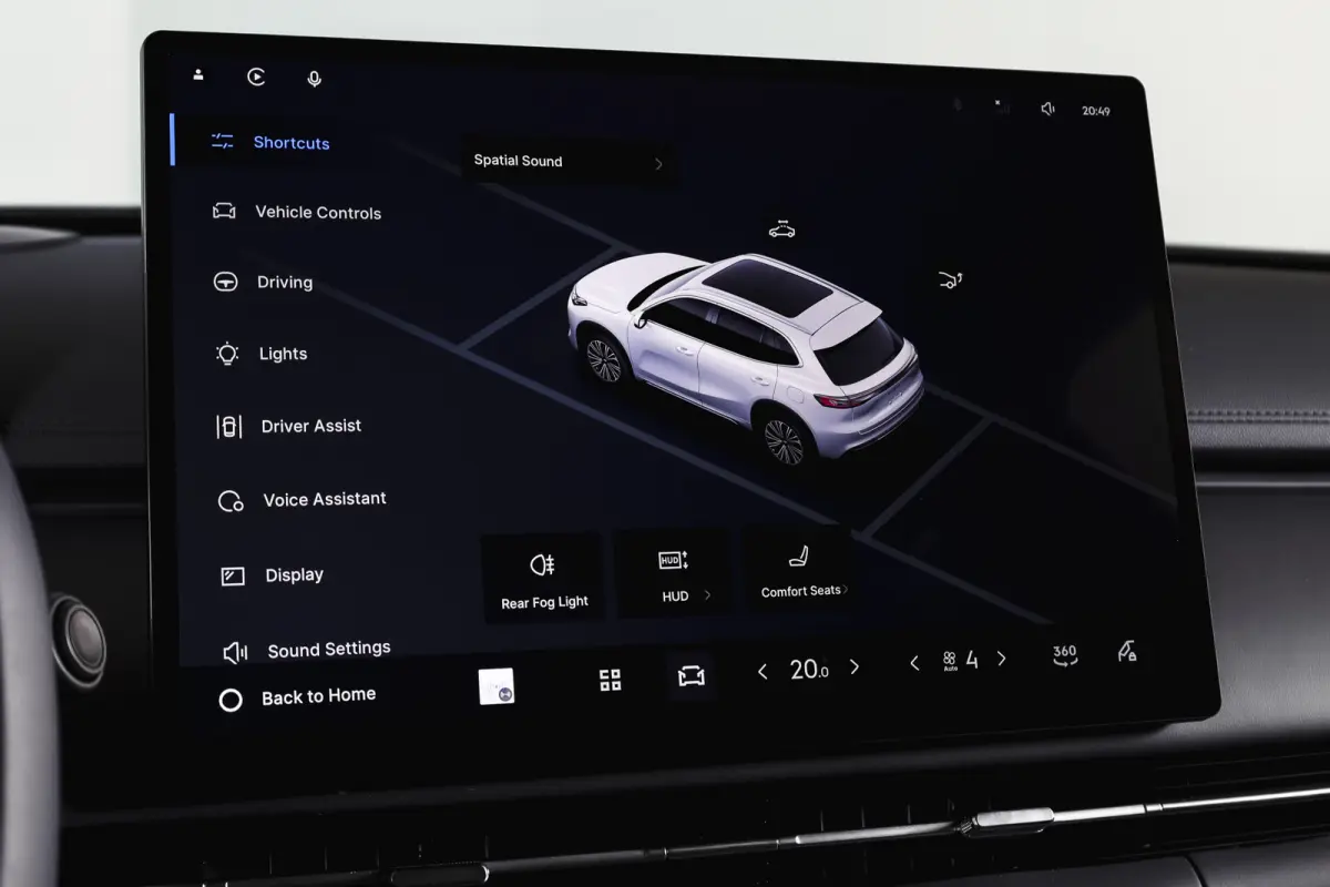 1.5 Max+ PHEV | 136km Elektrisch | S/K-Panodak | 360 Camera | NAV+App. Connect | V2L | Warmtepomp | HUD | Stoelverwarming & verkoeling | Memory | Elek. klep | Flyme | LM 19" | 7263