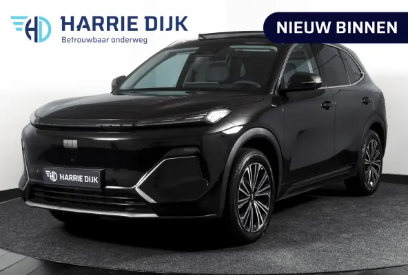 1.5 Max+ PHEV | 136km Elektrisch | S/K-Panodak | 360 Camera | NAV+App. Connect | V2L | Warmtepomp | HUD | Stoelverwarming & verkoeling | Memory | Elek. klep | Flyme | LM 19" | 7263