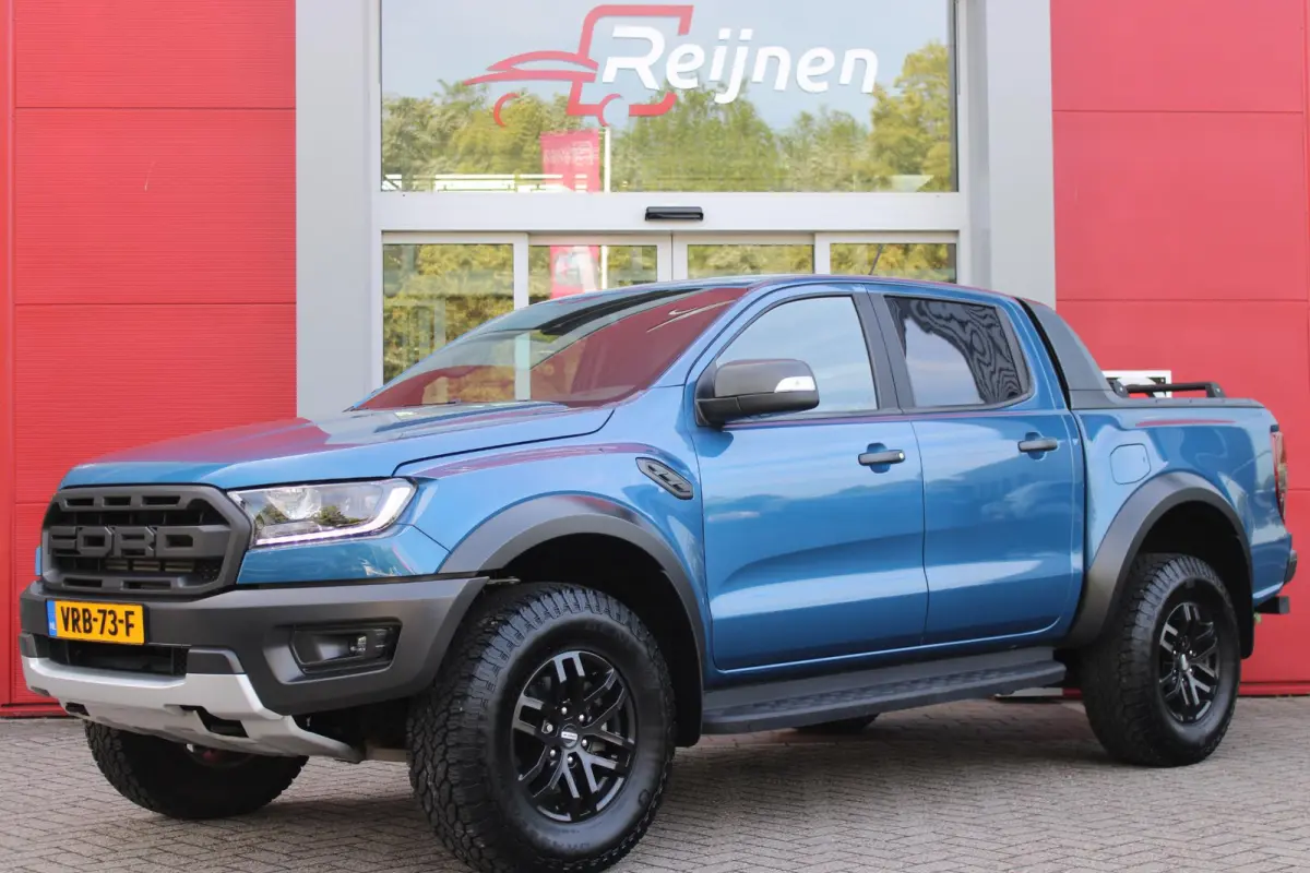RAPTOR 2.0 214PK AUTOMAAT | 2500KG TREKGEWICHT | TREKHAAK | "DYNO GREY" LICHTMETALEN VELGEN | 8-WEG ELEKTRISCH VERSTELBARE VOORSTOELEN | ALL TERRAIN BANDEN | FORD PERFORMANCE OPHANGING | ZWA