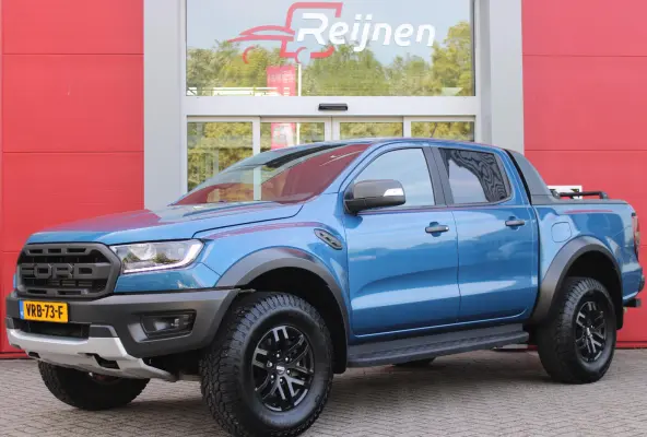 RAPTOR 2.0 214PK AUTOMAAT | 2500KG TREKGEWICHT | TREKHAAK | "DYNO GREY" LICHTMETALEN VELGEN | 8-WEG ELEKTRISCH VERSTELBARE VOORSTOELEN | ALL TERRAIN BANDEN | FORD PERFORMANCE OPHANGING | ZWA