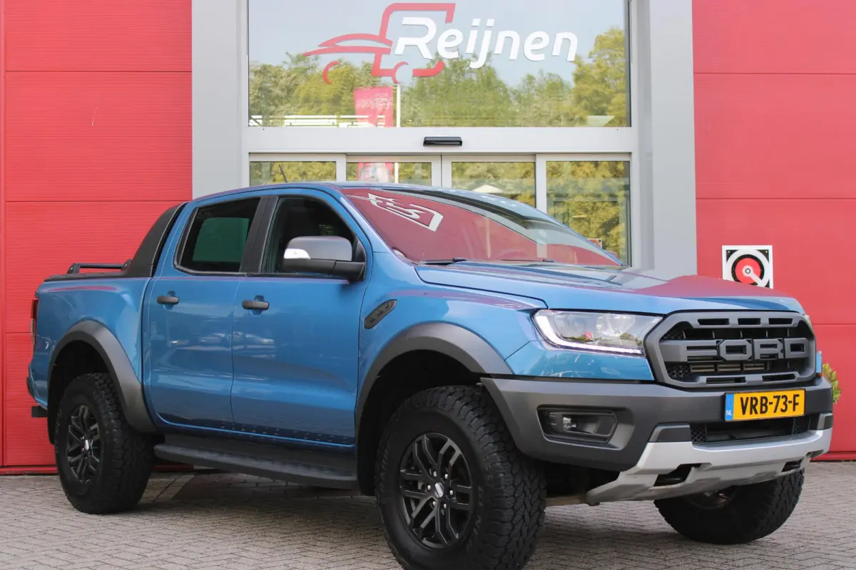 RAPTOR 2.0 214PK AUTOMAAT | 2500KG TREKGEWICHT | TREKHAAK | "DYNO GREY" LICHTMETALEN VELGEN | 8-WEG ELEKTRISCH VERSTELBARE VOORSTOELEN | ALL TERRAIN BANDEN | FORD PERFORMANCE OPHANGING | ZWA