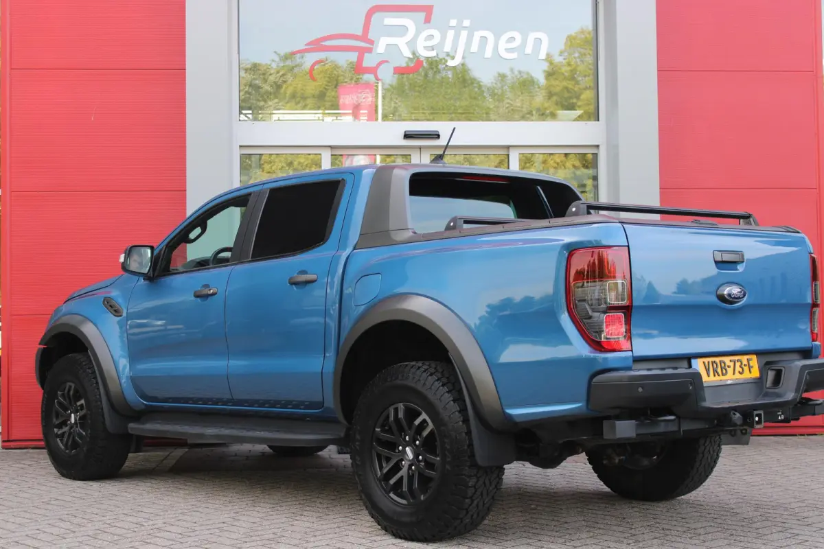 RAPTOR 2.0 214PK AUTOMAAT | 2500KG TREKGEWICHT | TREKHAAK | "DYNO GREY" LICHTMETALEN VELGEN | 8-WEG ELEKTRISCH VERSTELBARE VOORSTOELEN | ALL TERRAIN BANDEN | FORD PERFORMANCE OPHANGING | ZWA